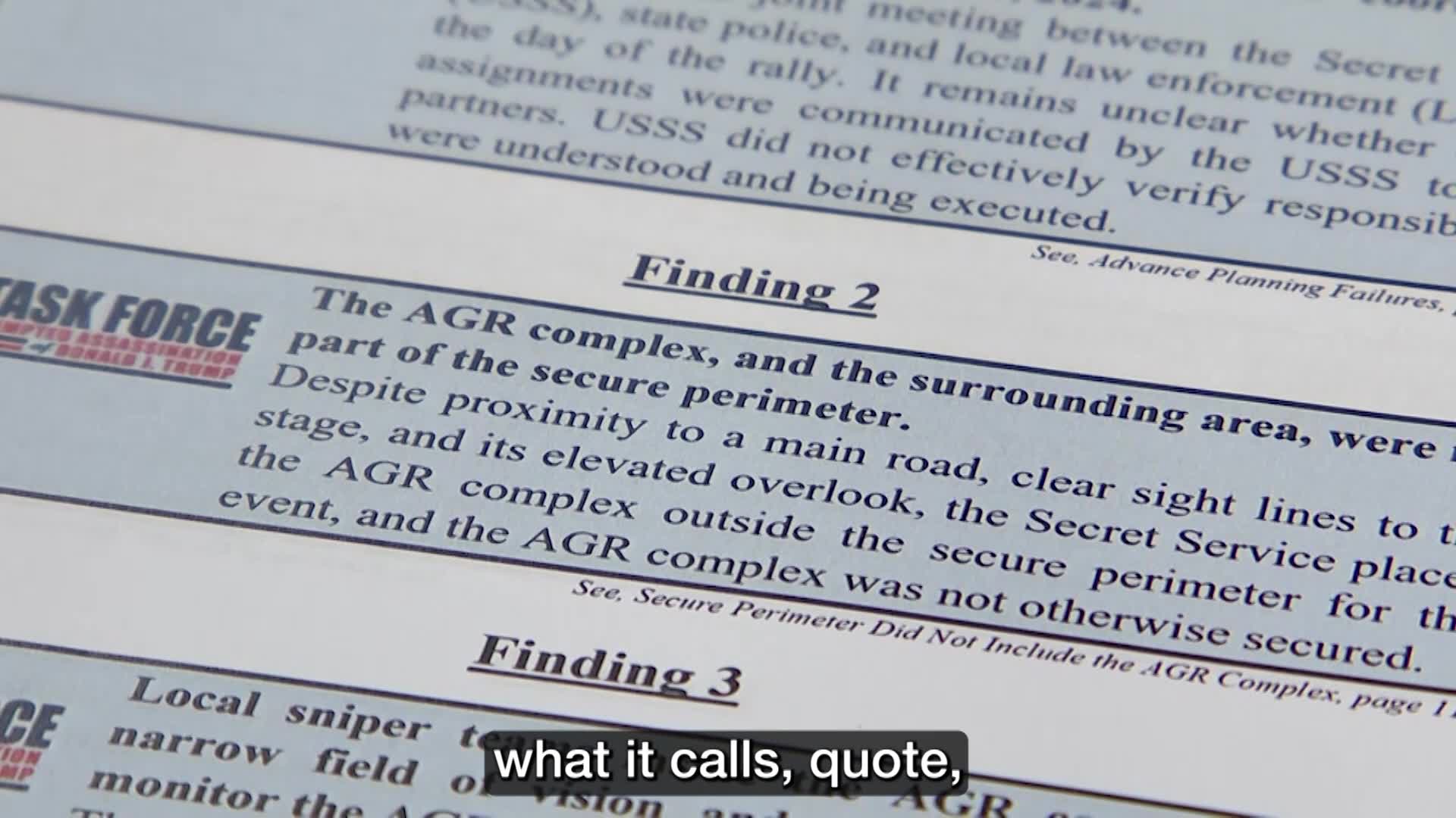 House panel releases interim report on Trump assassination attempt WBTW