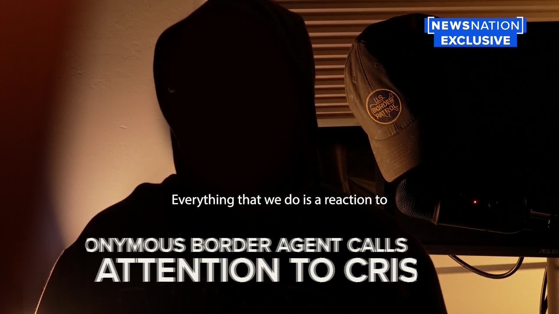 Anonymous Border Patrol agent calls attention to crisis | NewsNation ...