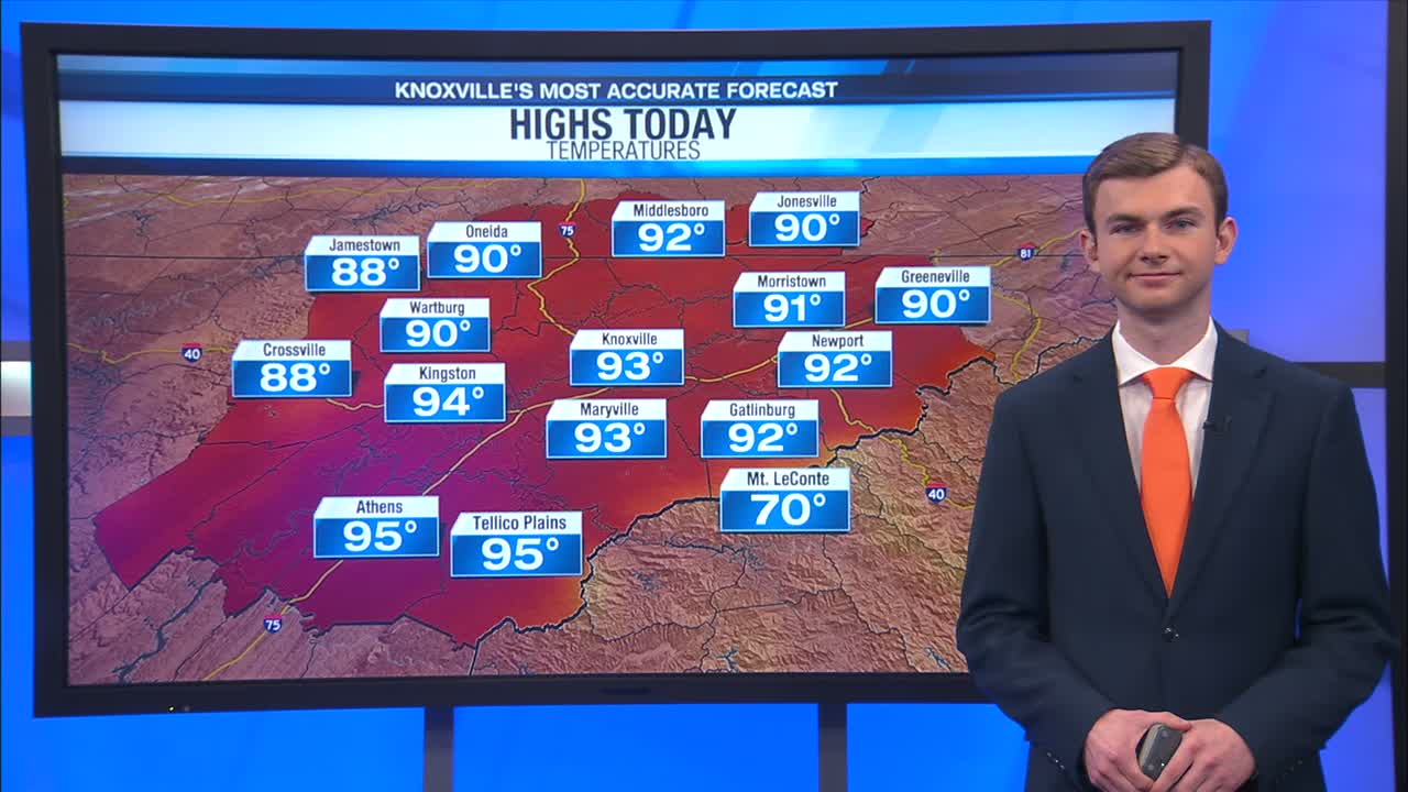 An isolated strong to severe storm is possible this evening – WATE 6 On ...