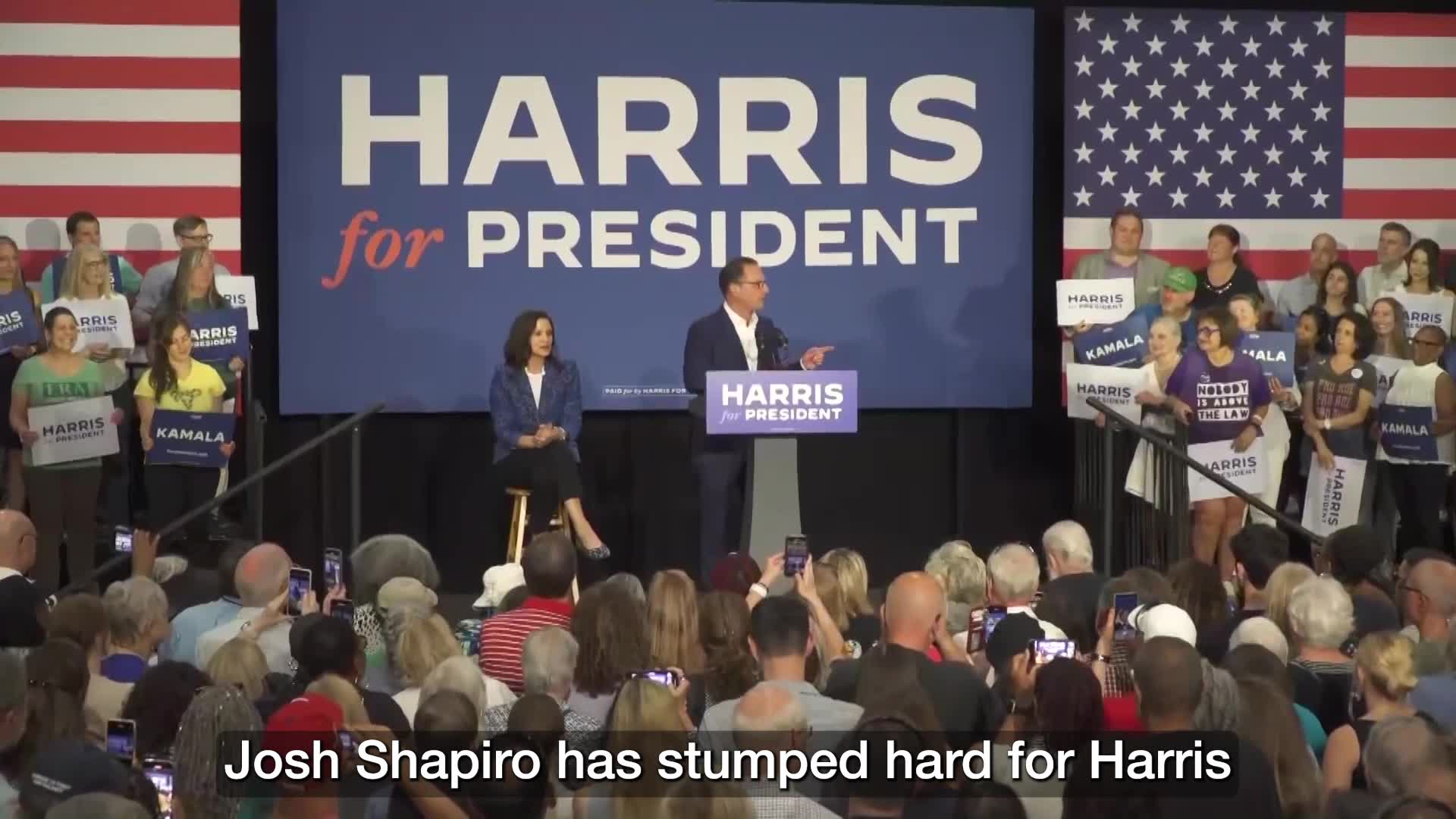 Harris and Trump hit the campaign trail in must win states – WSPA 7NEWS