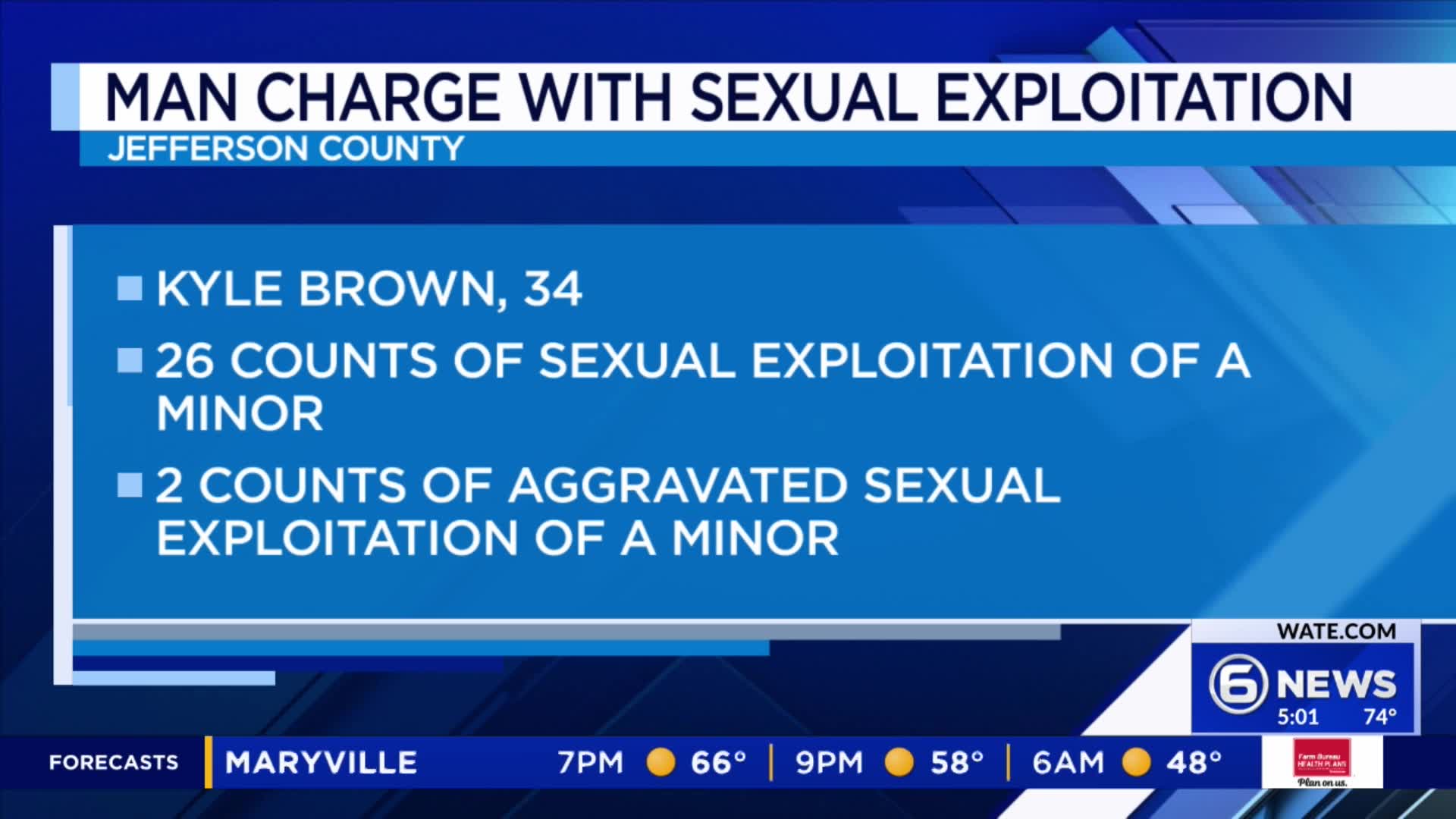 Dandridge man charged in child pornography investigation – WATE 6 On ...