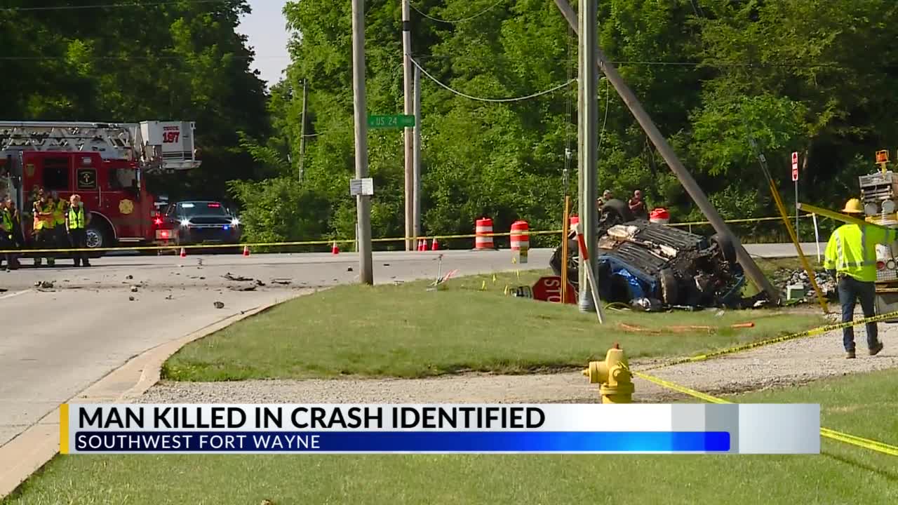 Man killed in US 24-Amber Road crash ID’d as 78-year-old – WANE 15