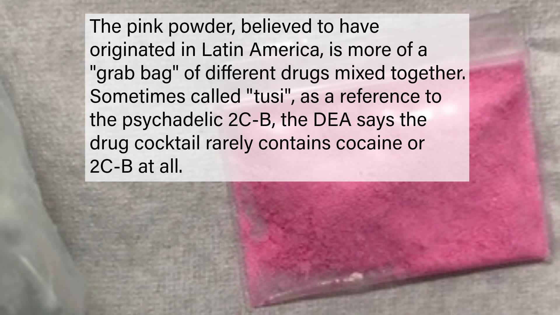 What is pink cocaine? - BorderReport