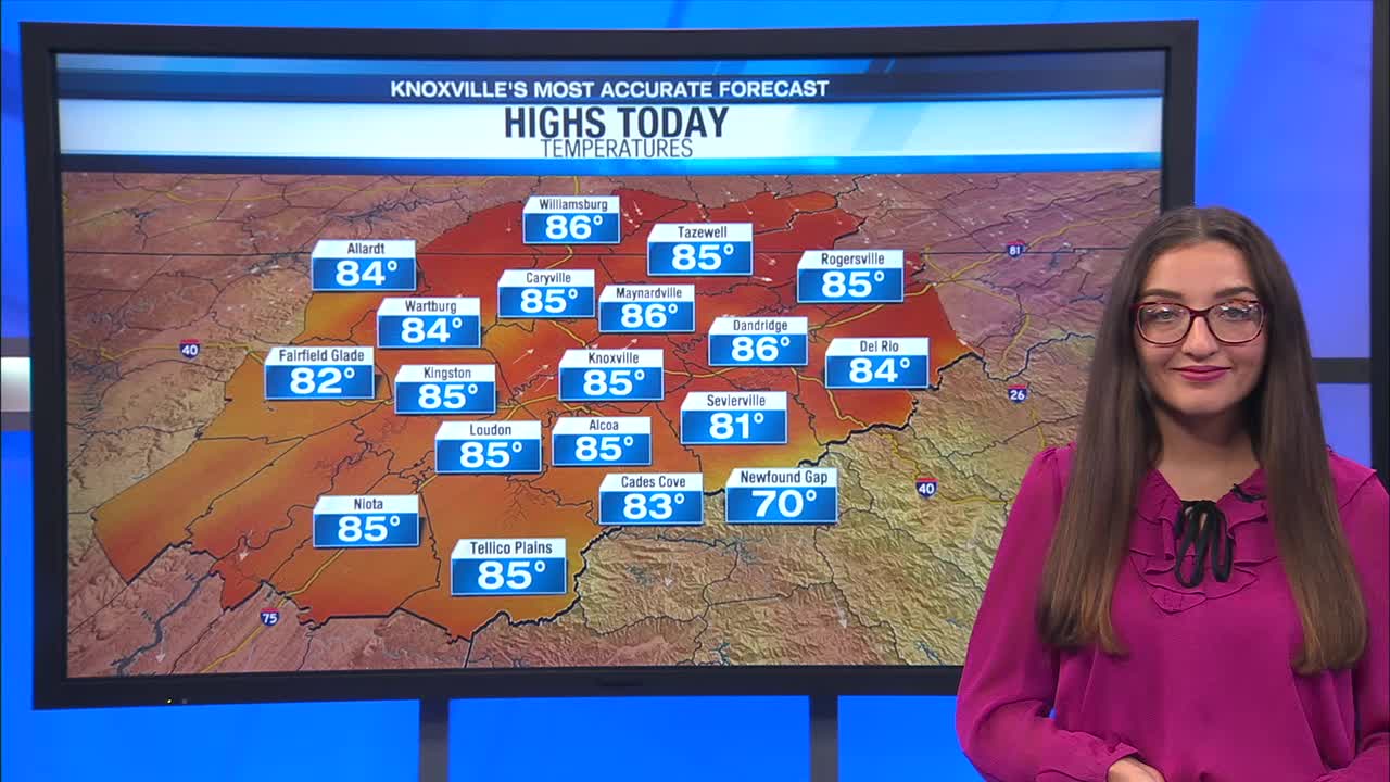 Few showers and rumbles this afternoon – WATE 6 On Your Side