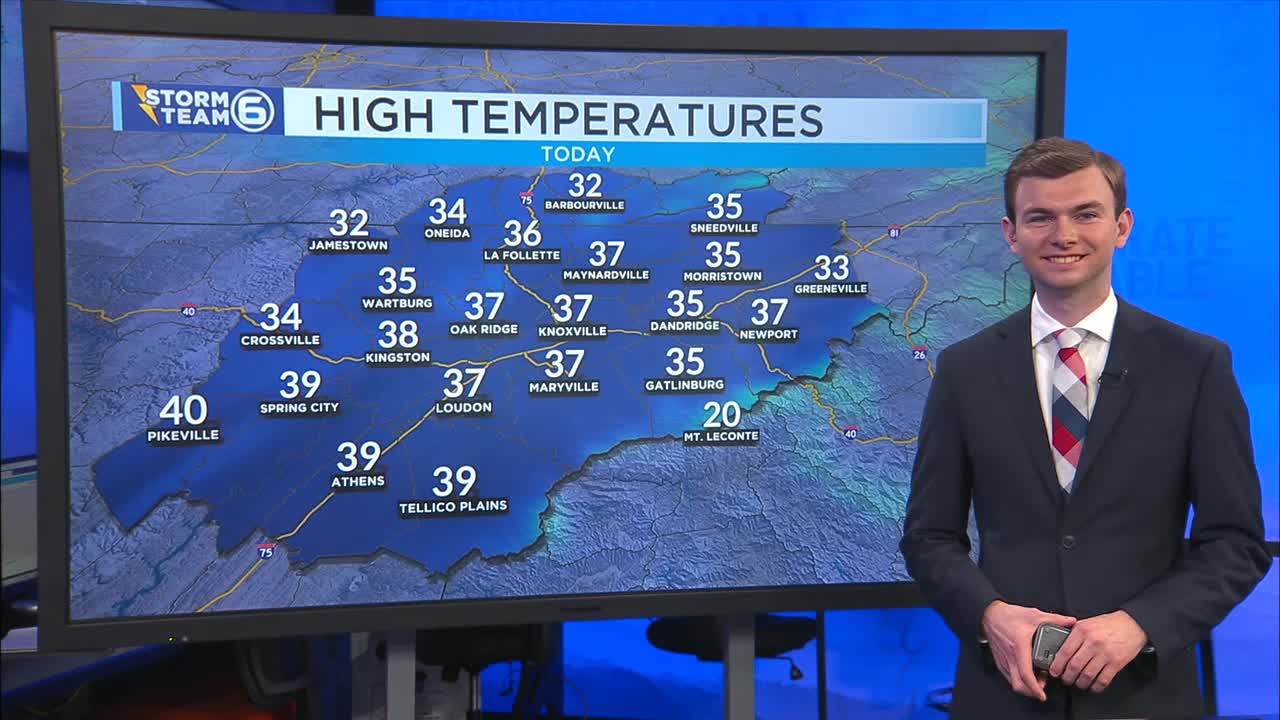 A chilly afternoon with decreasing clouds – WATE 6 On Your Side