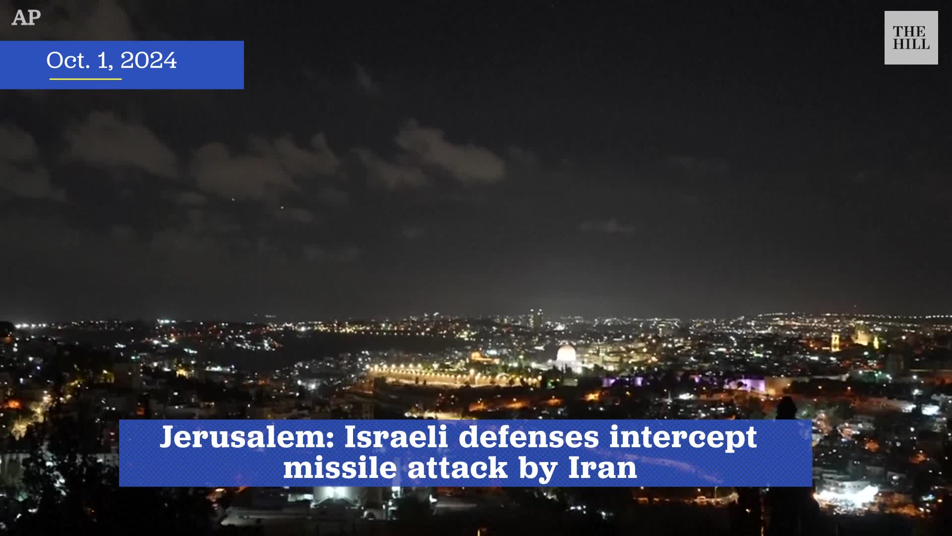 Iran launches missile attack on Israel – The Hill